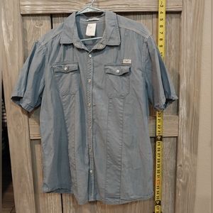 Vintage 1971 Disney parks authentic Button up